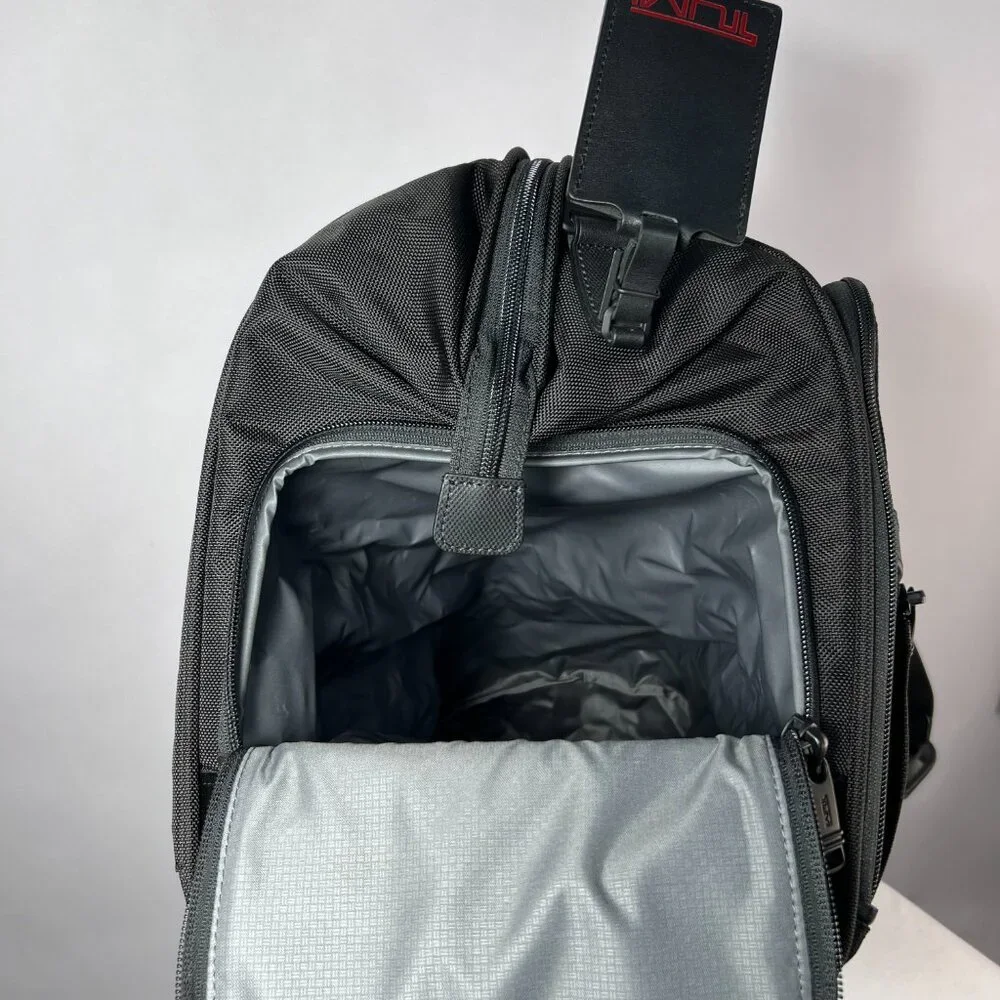 TUMI Alpha 3 Framed Soft Duffel, Black NWT